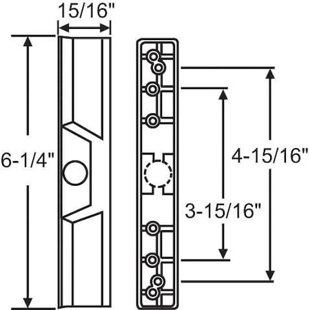 Strybuc Patio Door Handle 900-17370